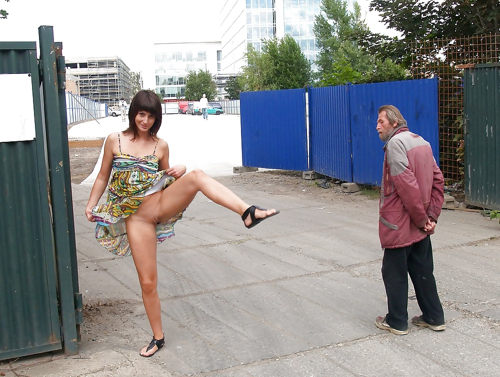 XXX Your wife naked in public