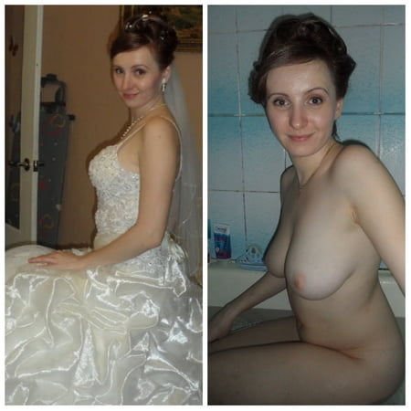 brides dressed and naked         