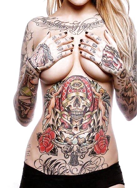 XXX tattoed girl = sexi girl 2