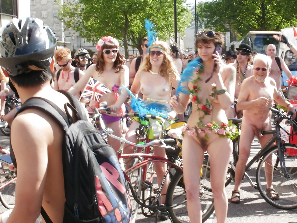 XXX Naked bike ride tits boobs pussies & cocks 2