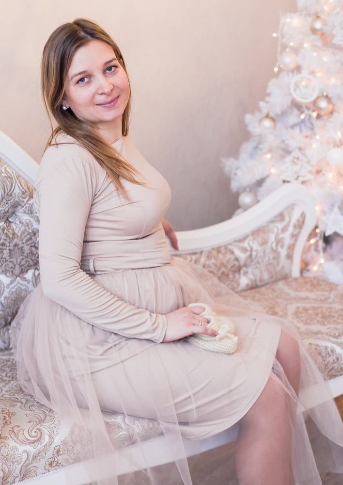  Pregnant and Pantyhosed - Knocked Up Russian Sluts - 7 Photos 