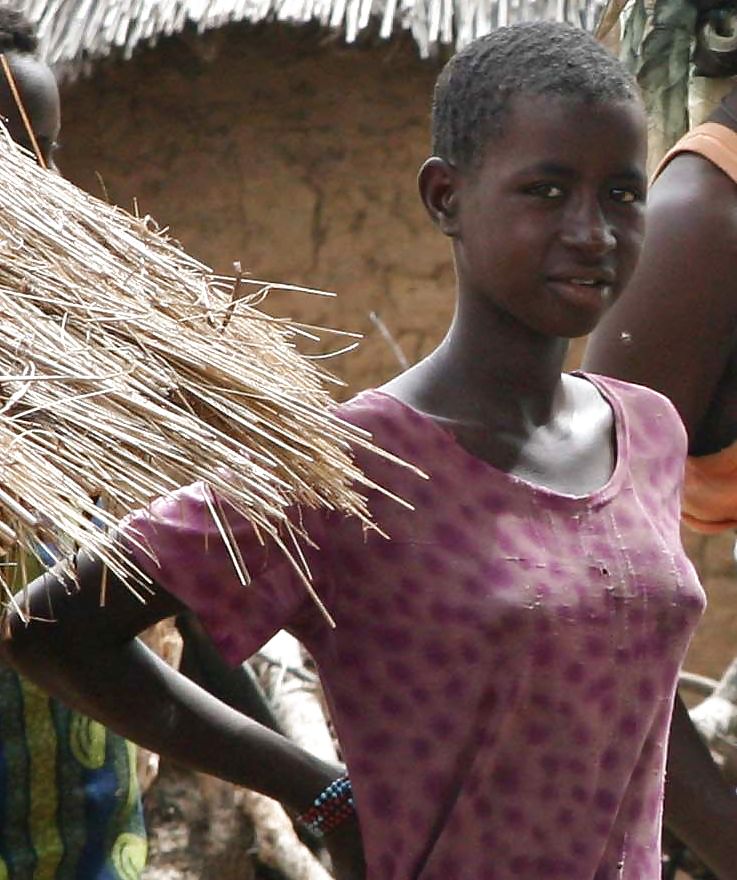 XXX The Beauty of Africa Traditional Tribe Girls