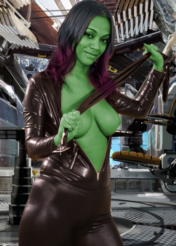 Gamora sexy naked Gamora