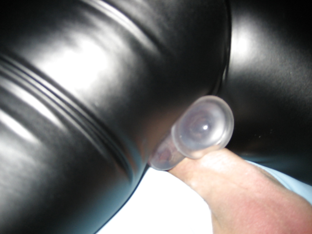 XXX schwarze Leggings Swimsuit Tittenfick