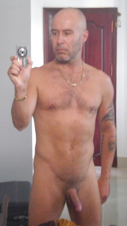 Just me... mostly naked!