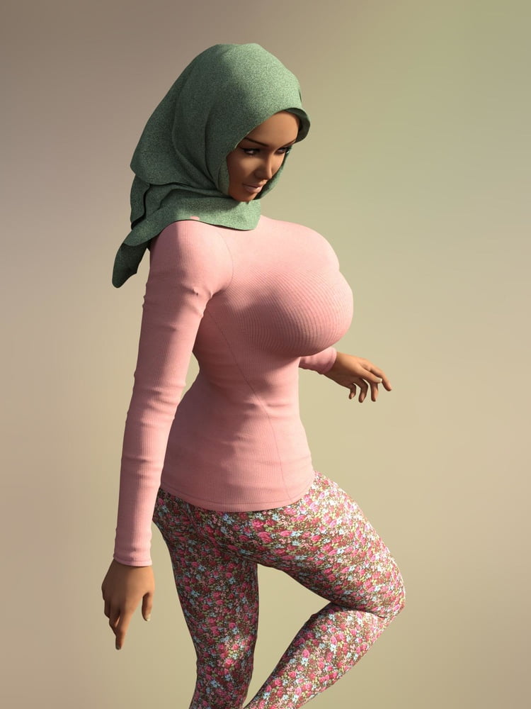 XXX Turbanli Hijab 3D