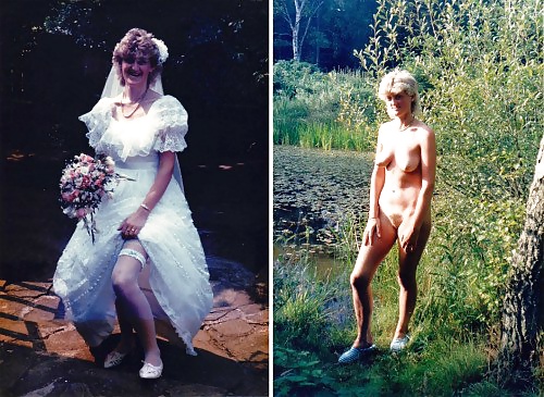 XXX dressed undressed wedding