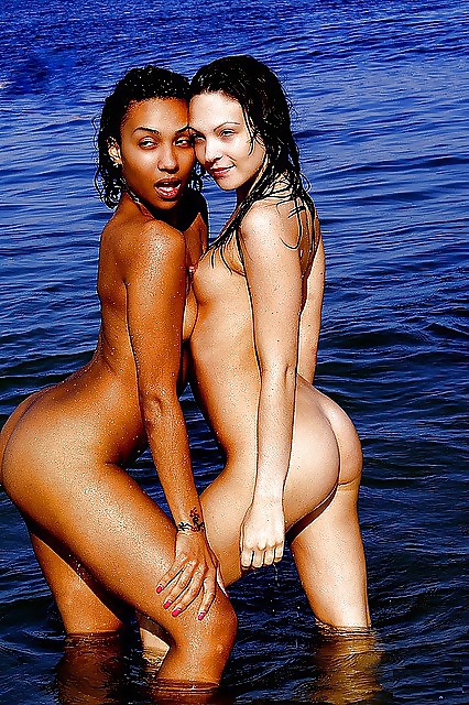 XXX Lesbian Lovers On A Sunny Beach