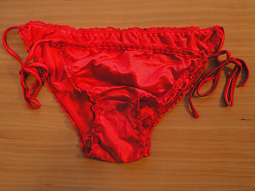 XXX Panties from a friend - red
