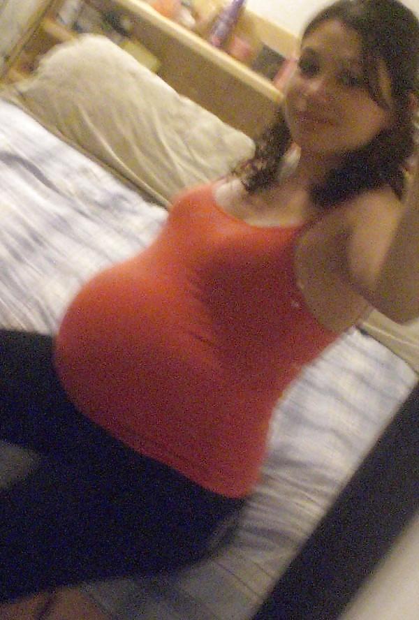 XXX Another awesome PREGNANT teen selfshot