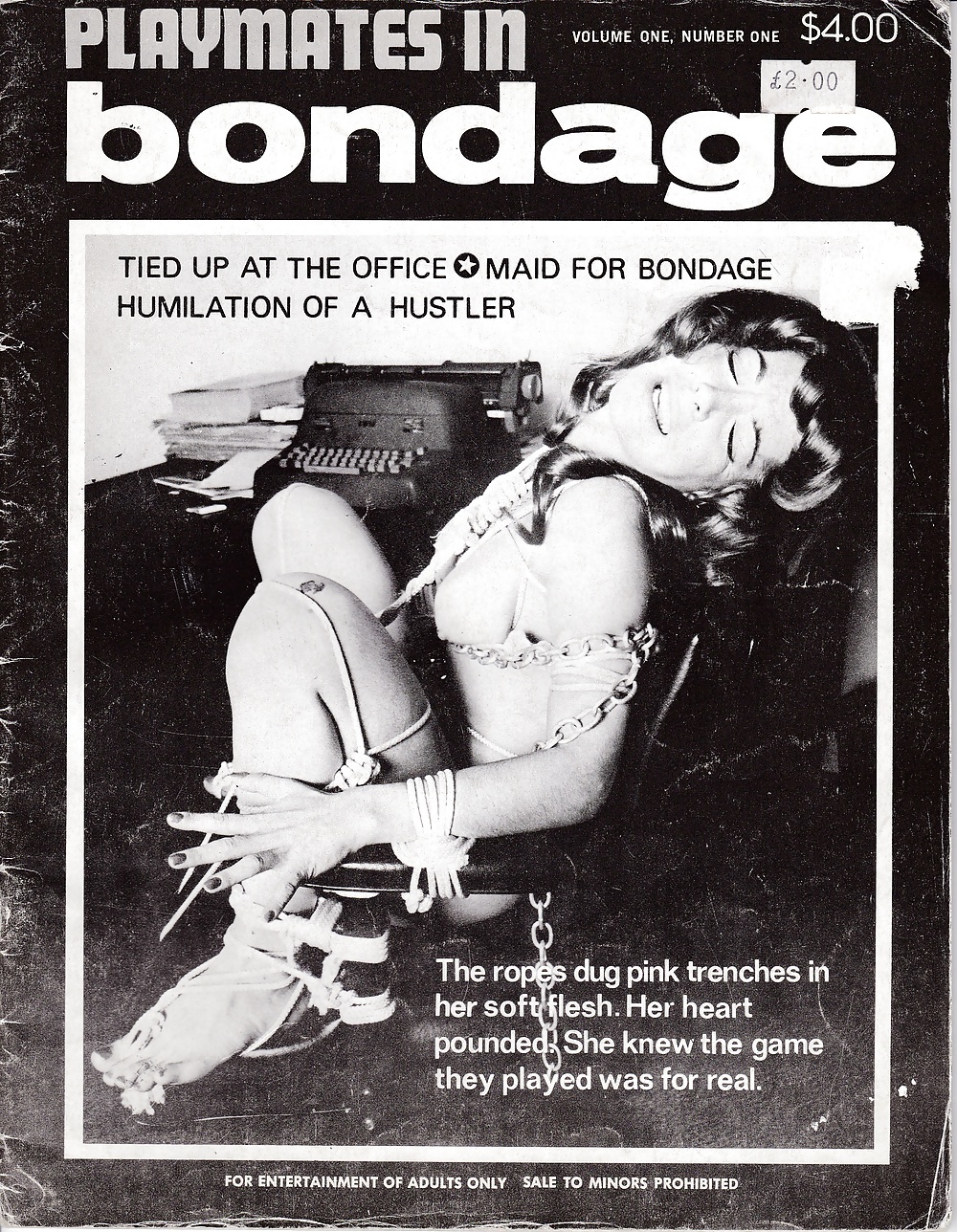 Black Vintage Porn Covers - Black Vintage Bondage Magazines | BDSM Fetish
