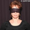 Photo shoot with the submissive MILF Angie blindfolded