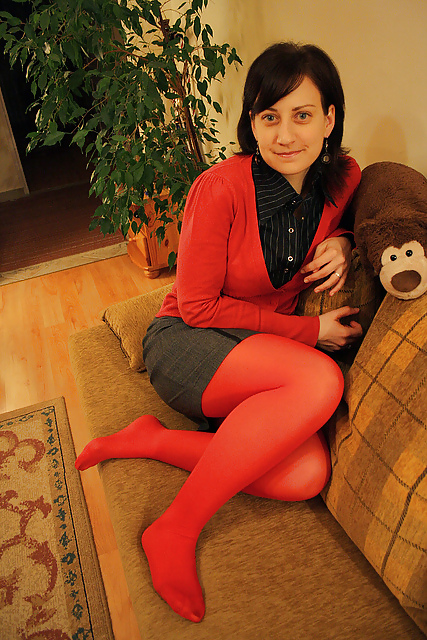 XXX red stockings