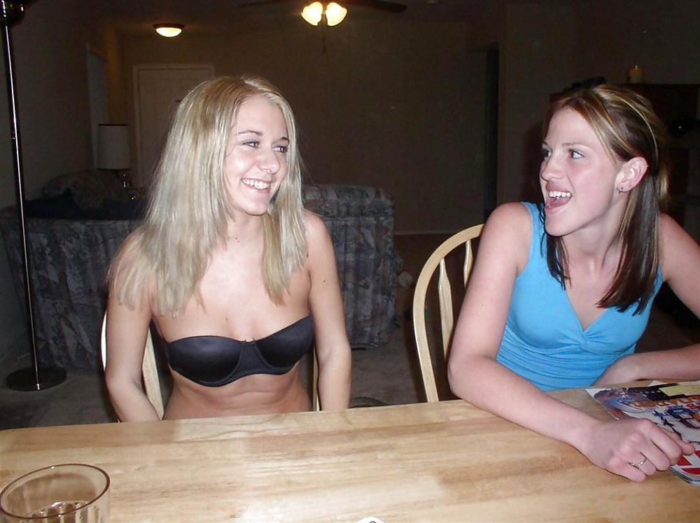 XXX 2 teen girls at a party