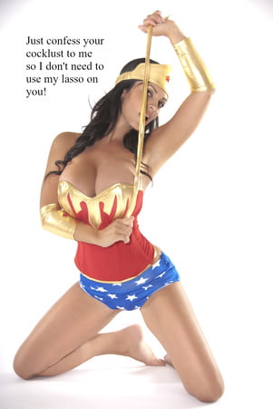 301px x 450px - Wonder Woman encourages you to suck cock (captions) - 8 Pics | xHamster