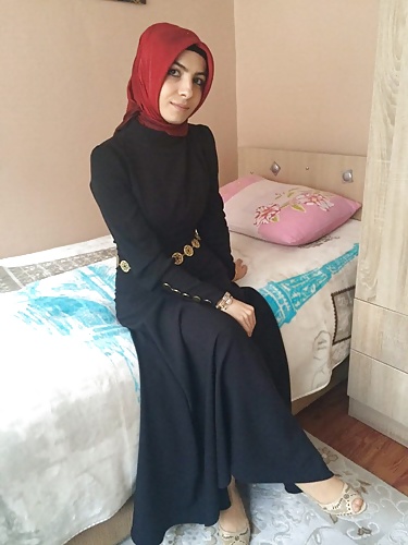 XXX Turkish Hijab Nylon Feet High Heels Sexy Amateur Stockings