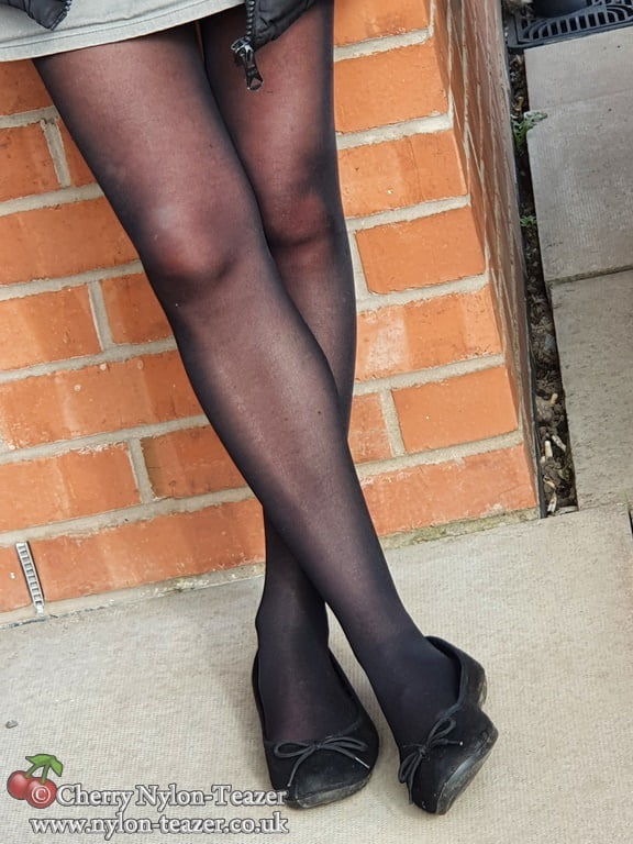 Teasing the Boss - Black Tights Edition