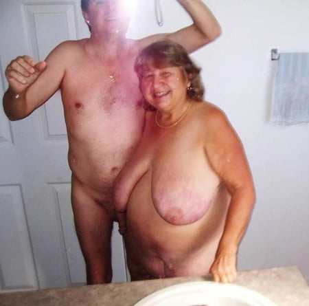 Huge tits 70 year old grandma Marie photo