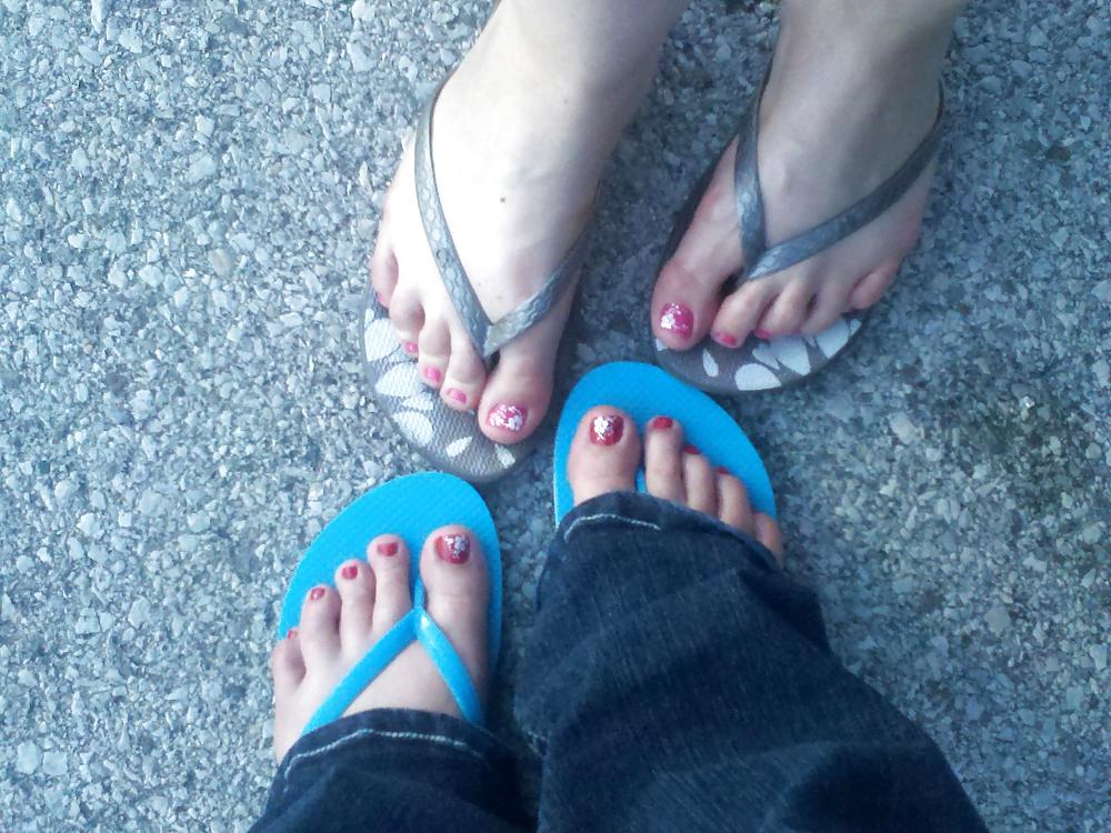 XXX Wife and her friend's feet
