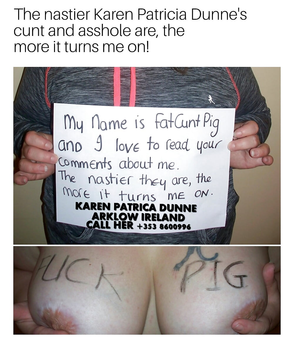 XXX Exposed Fat Slut Karen Patricia Dunne