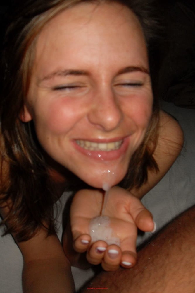 Outdoor wet amateur cum mouth