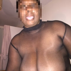 XXX See and Save As mummys big tits in black nylon porn pict naked pictures thumbnail