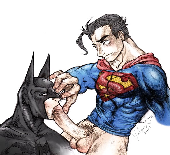 Hot Adult Cartoons Superman Blowjob