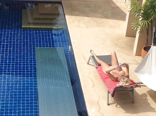 XXX Dutch blonde milf on vacation in Thailand