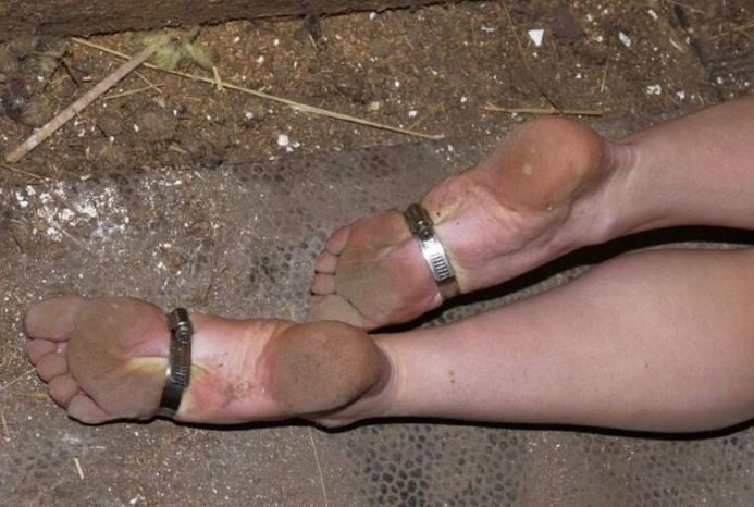 Lesbian Feet Torture