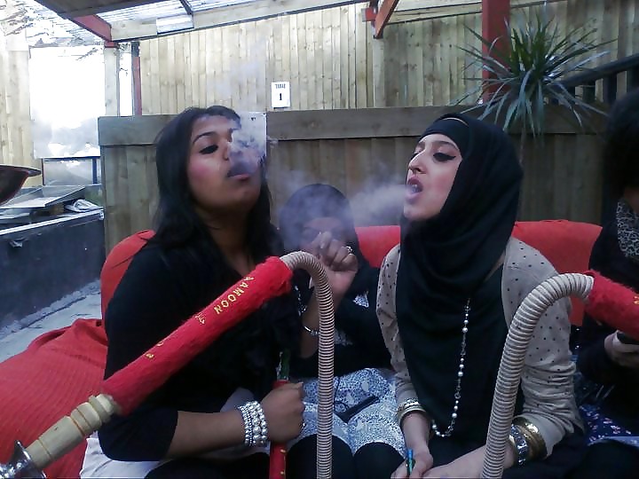 XXX Hijab girls getting high!