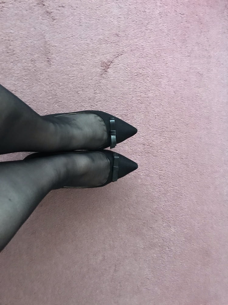 My Wife's Feet In Nylon