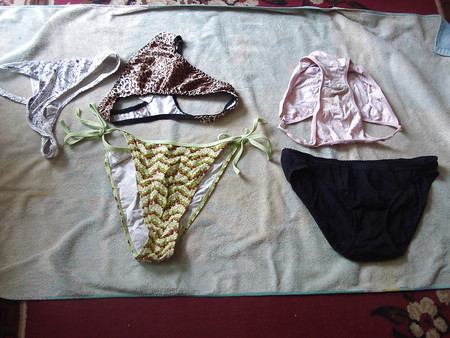 My wife's used panties