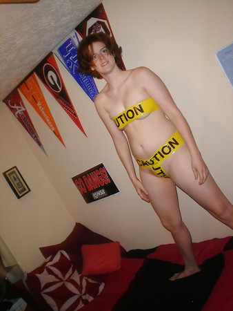 Girlfriend In Caution Tape