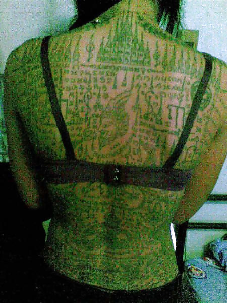 XXX Thai girl tattoo designs