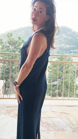 asian milf loves her blue dress and blue lingerie         