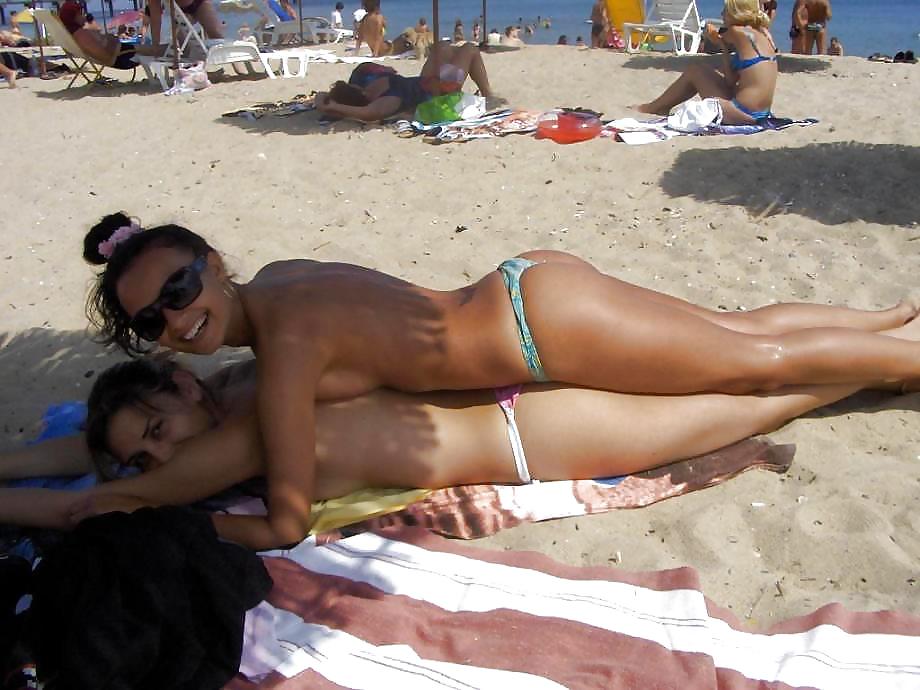 XXX Bulgarian amateur girls at the beach
