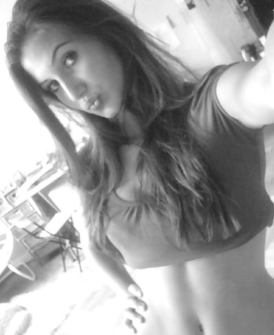 XXX tall brunette teen babe stripping
