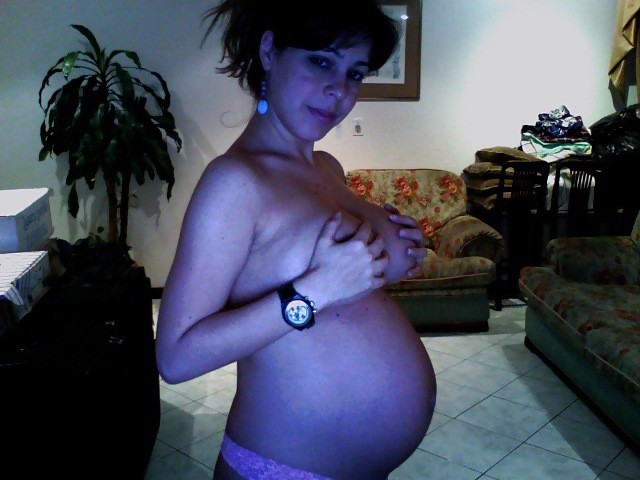 XXX hot pregger wife