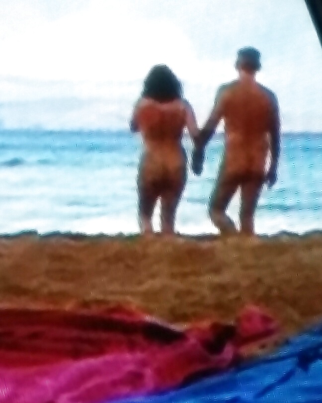 XXX Sexy Italian Wife Nude Beach Vacation