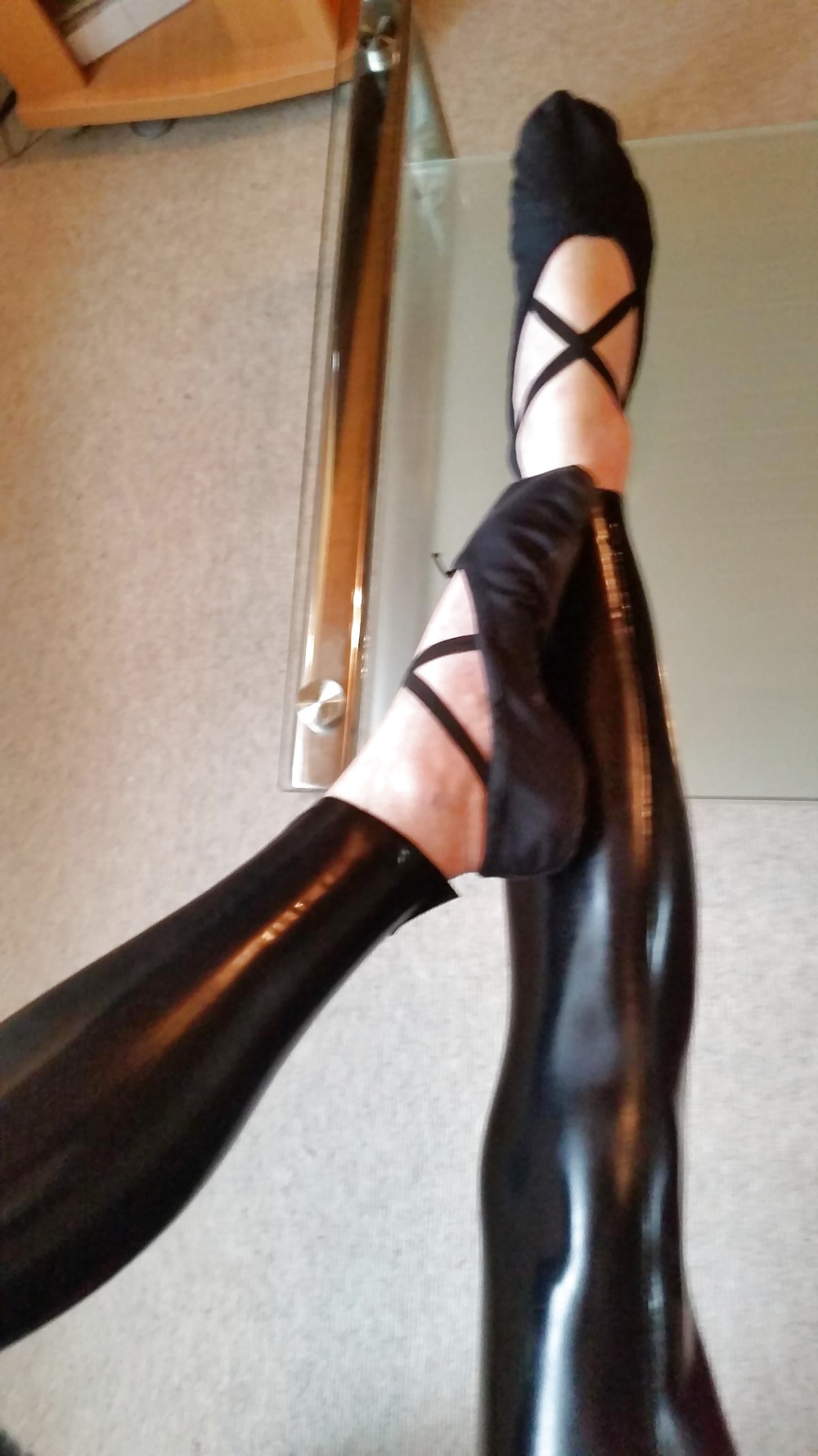 XXX Latex Leggings Ballet