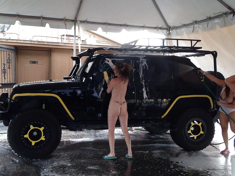 XXX Naked carwash