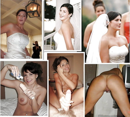 brides dressed and naked         