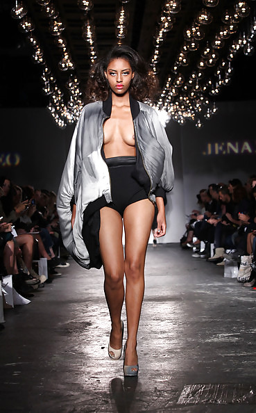 XXX nipslips at paris fashion week