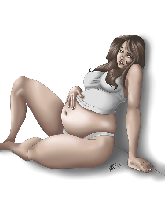 Pregnant giantess fetish