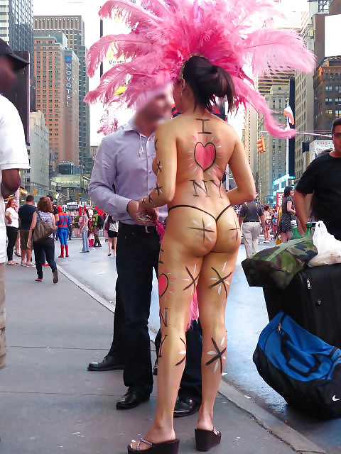 XXX I LOVE NEW YORK SEXY GIRL TIMES SQUARE PART3