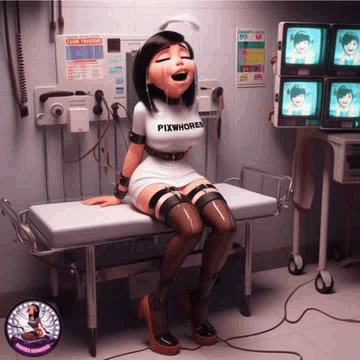 Pixwhores Experimental Enhanced: Animated Orgasmatron Gifs #32