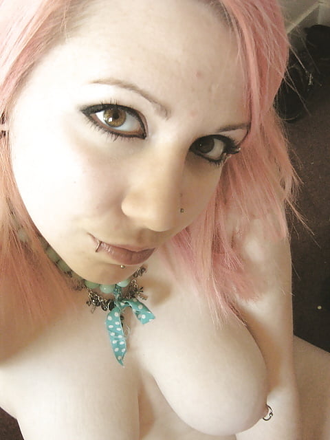 XXX Brunette (with Pink Hair) Beauty 23