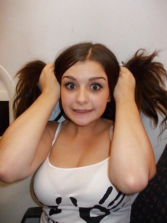 Cute bit tit teen Gaby from Yorkshire