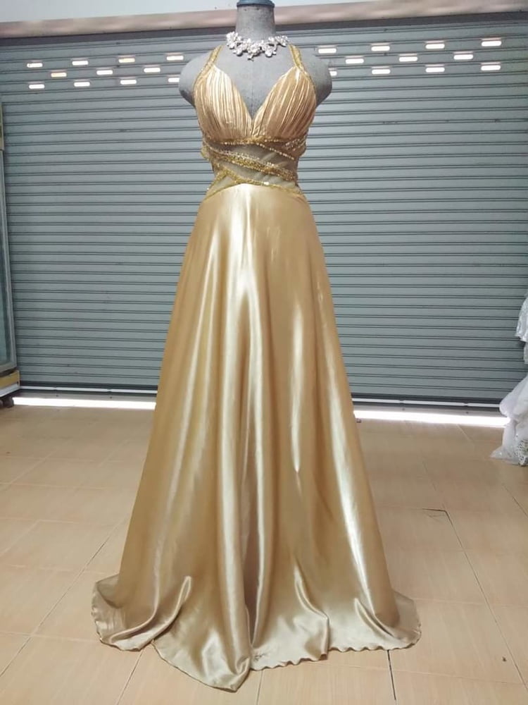 See and Save As cum on sister golden satin dress porn pict - 4crot.com
