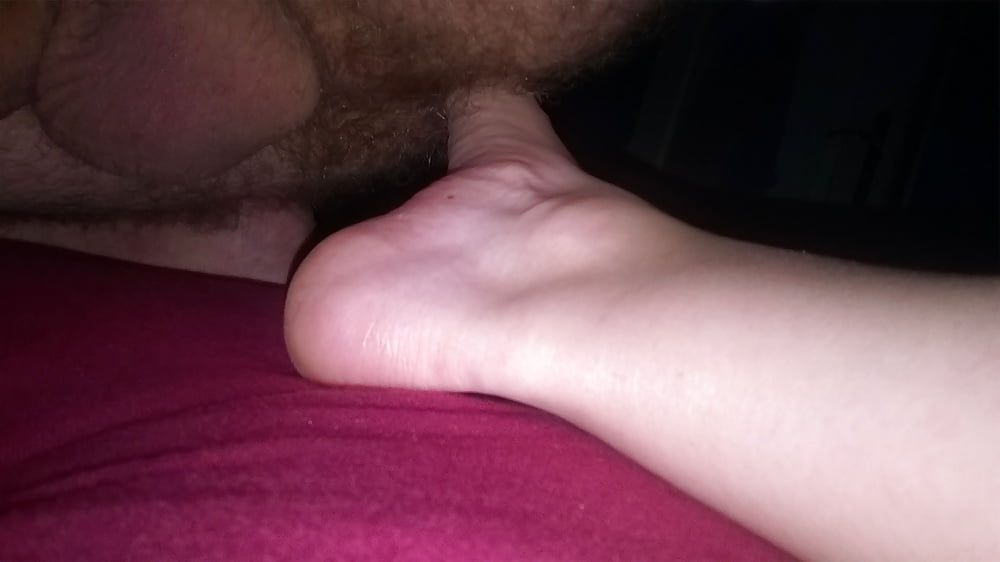 XXX GF foot finger in my ass